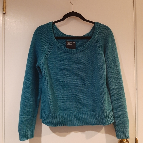 Turquoise sweater
